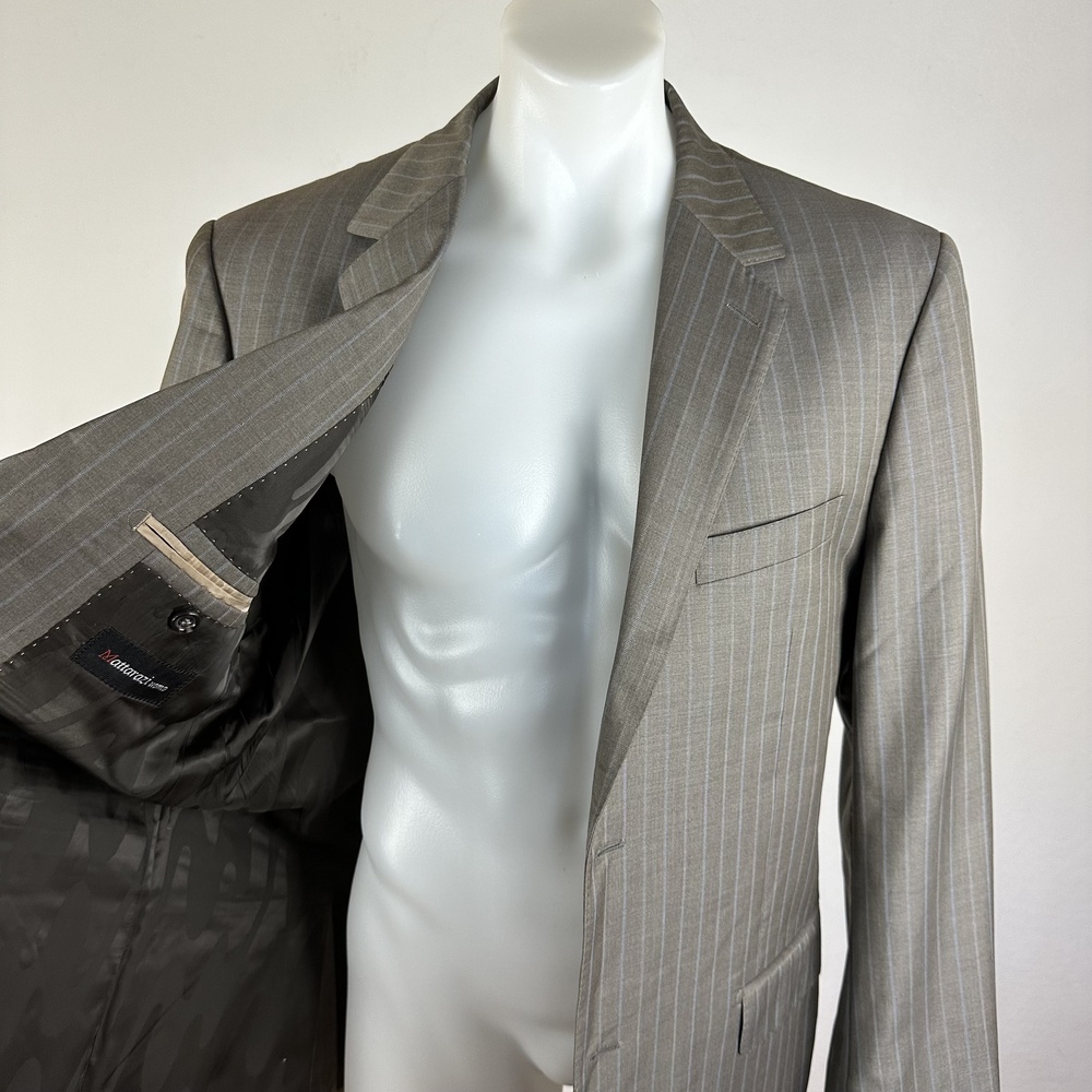 Mattarazi Superfine Australian Wool Sport Jacket Size 42L
